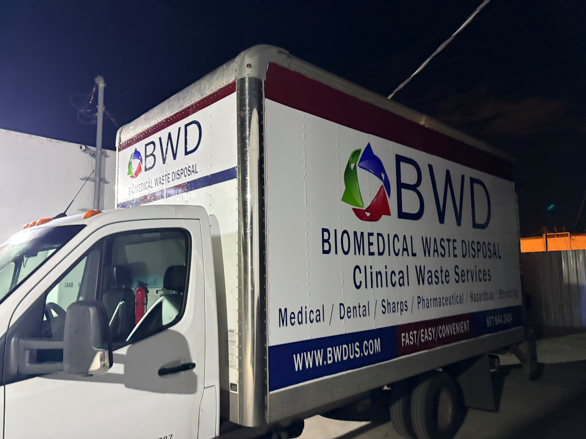 BWD box truck graphics