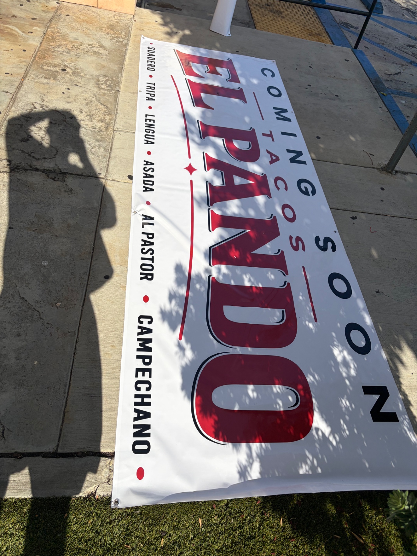El Pando Tacos coming-soon banner